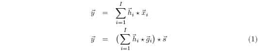 stereophonic equation 1