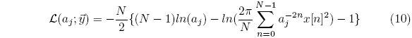 dereverberation equation 10