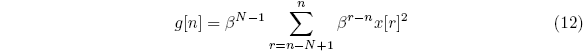 dereverberation equation 12