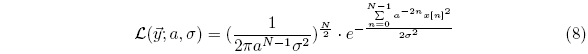 dereverberation equation 8